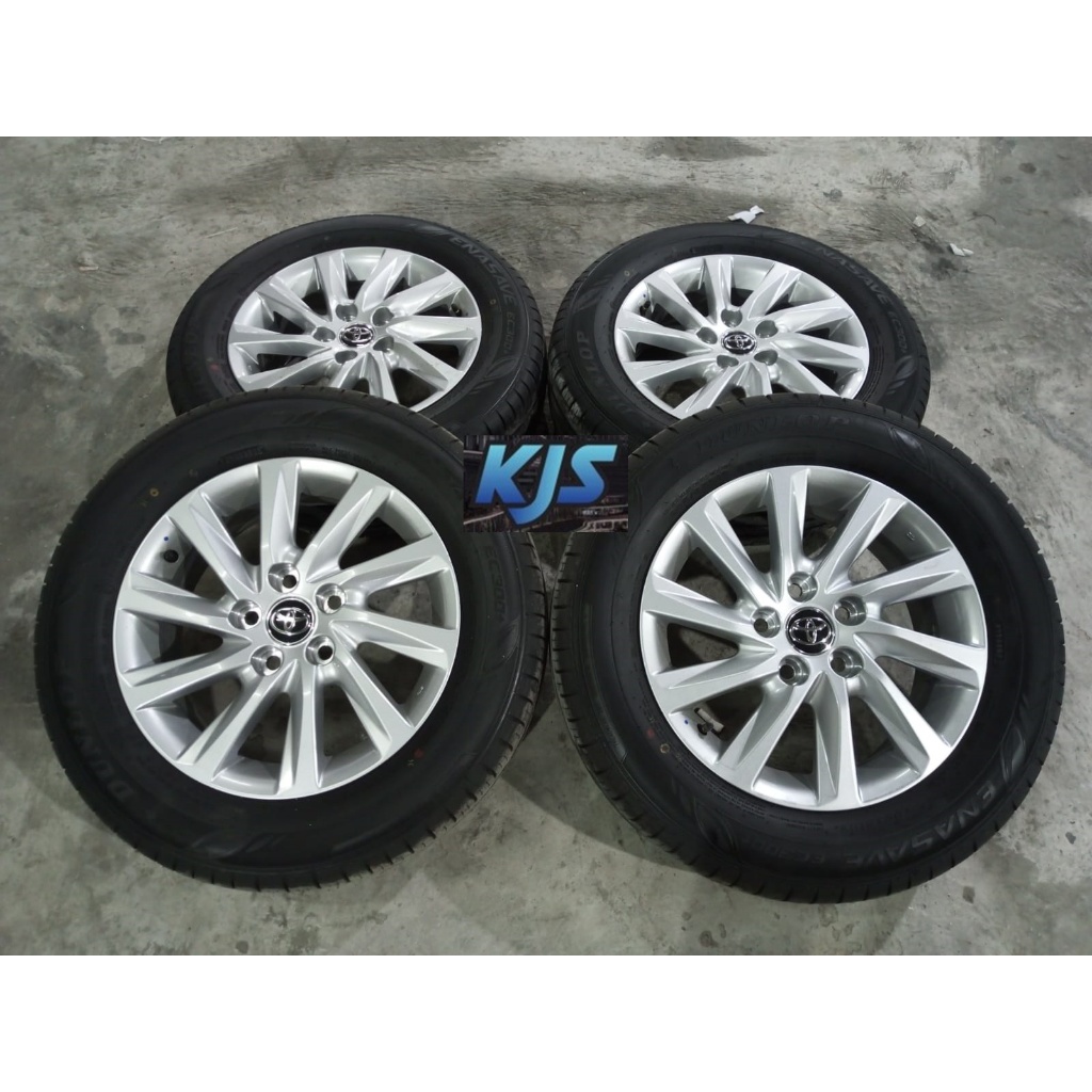 Jual Velg Mobil Second Copotan R16 Ori Innova Zenix Pcd 5x114 Ban 205/ ...