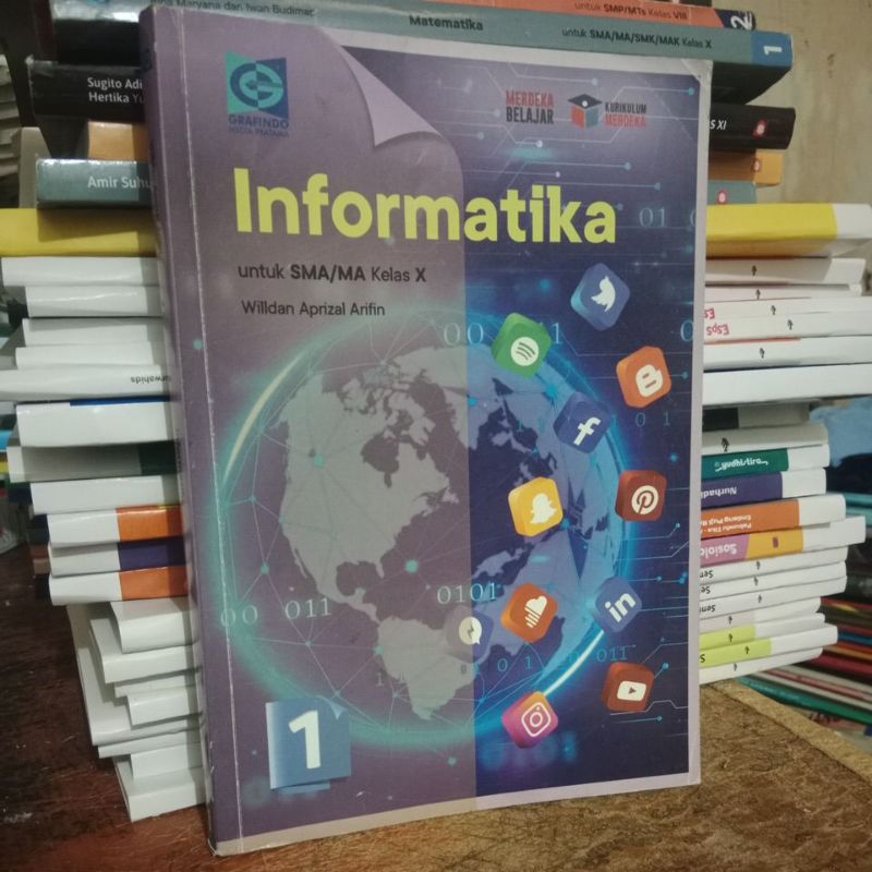 Jual buku Informatika SMA kelas 1-10 penerbit grafindo | Shopee Indonesia