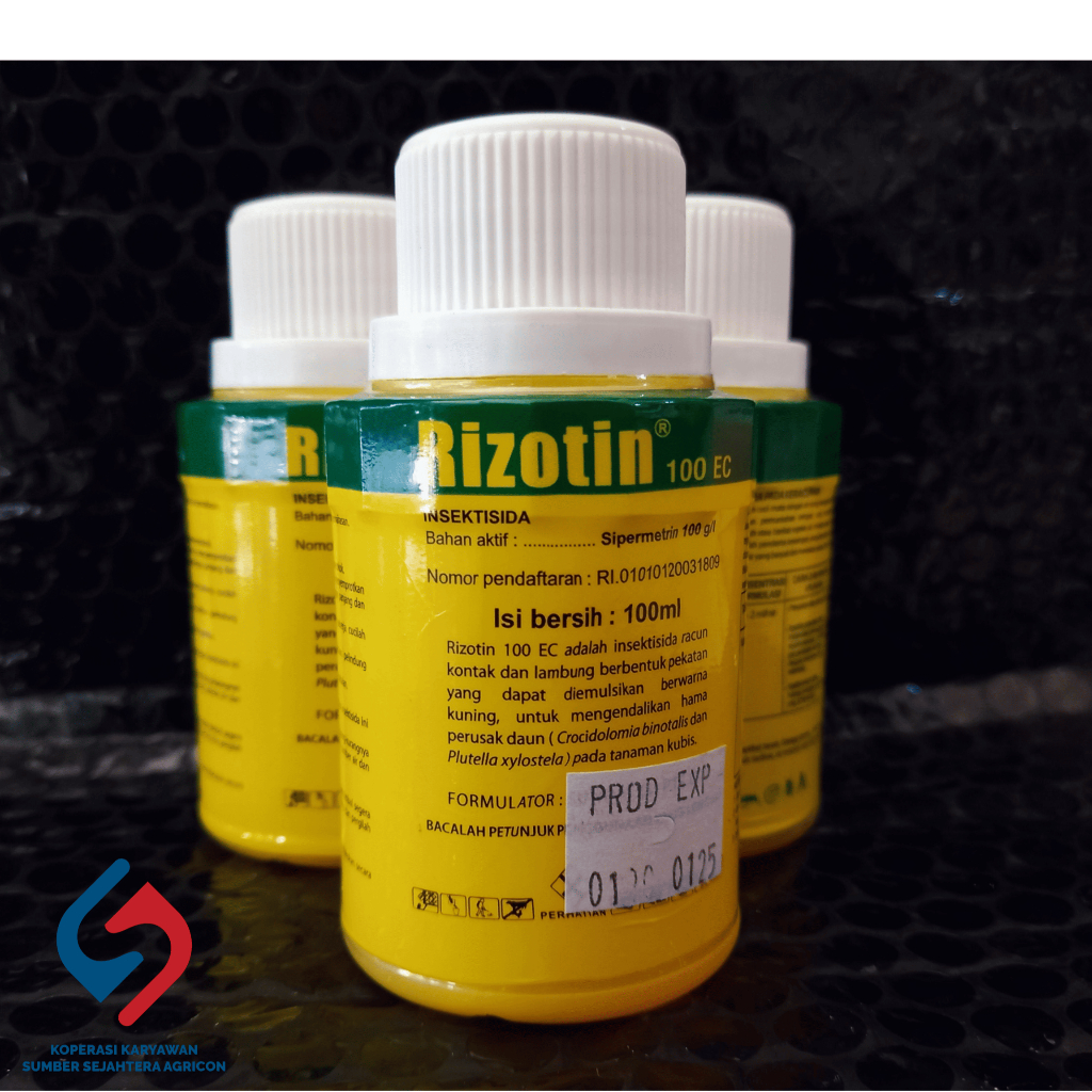 Jual Rizotin 100 EC Insektisida Perusak Daun - 100 ml | Shopee Indonesia