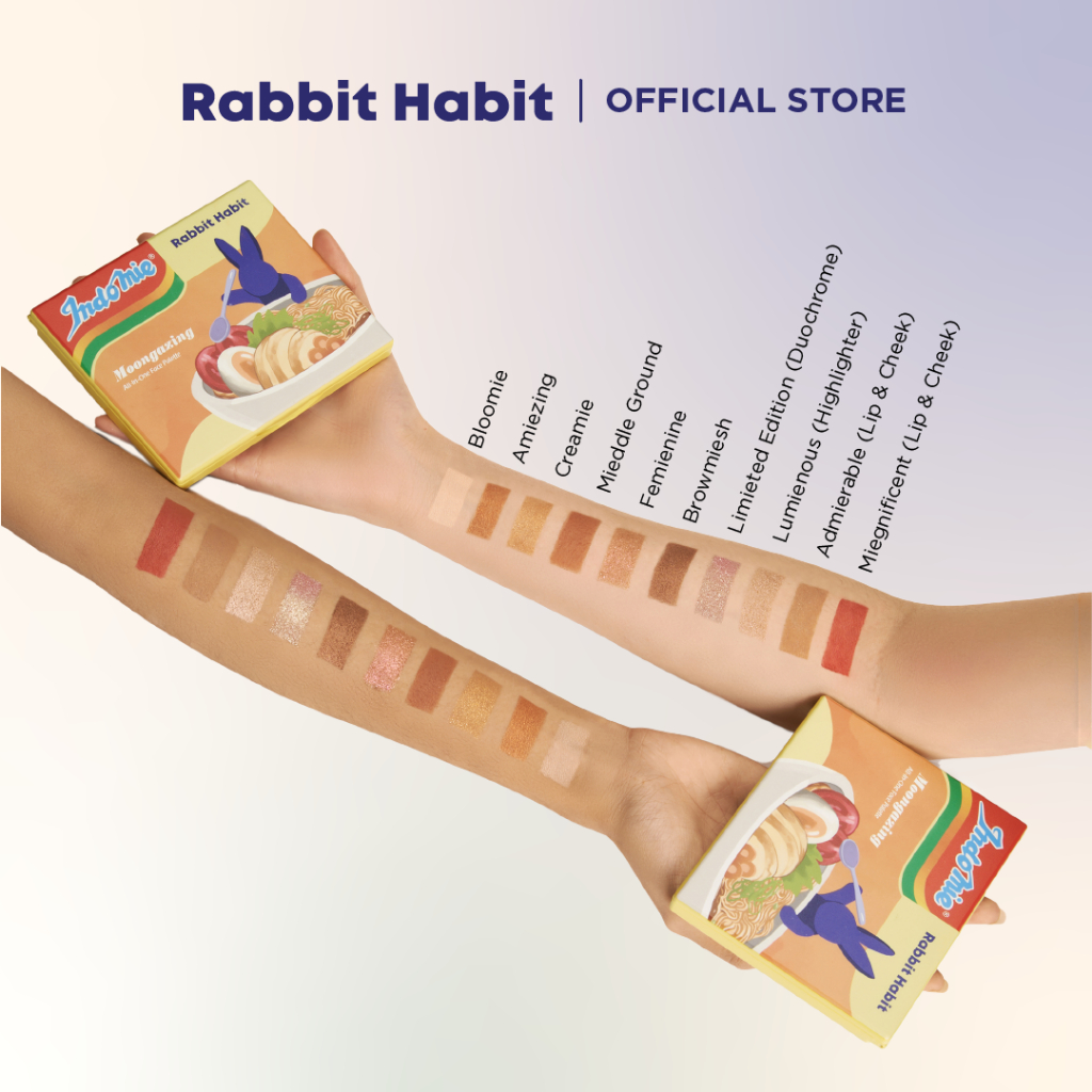 Jual [LIMITED EDITION] Rabbit Habbit Moongazing All-in-One Face Palette ...