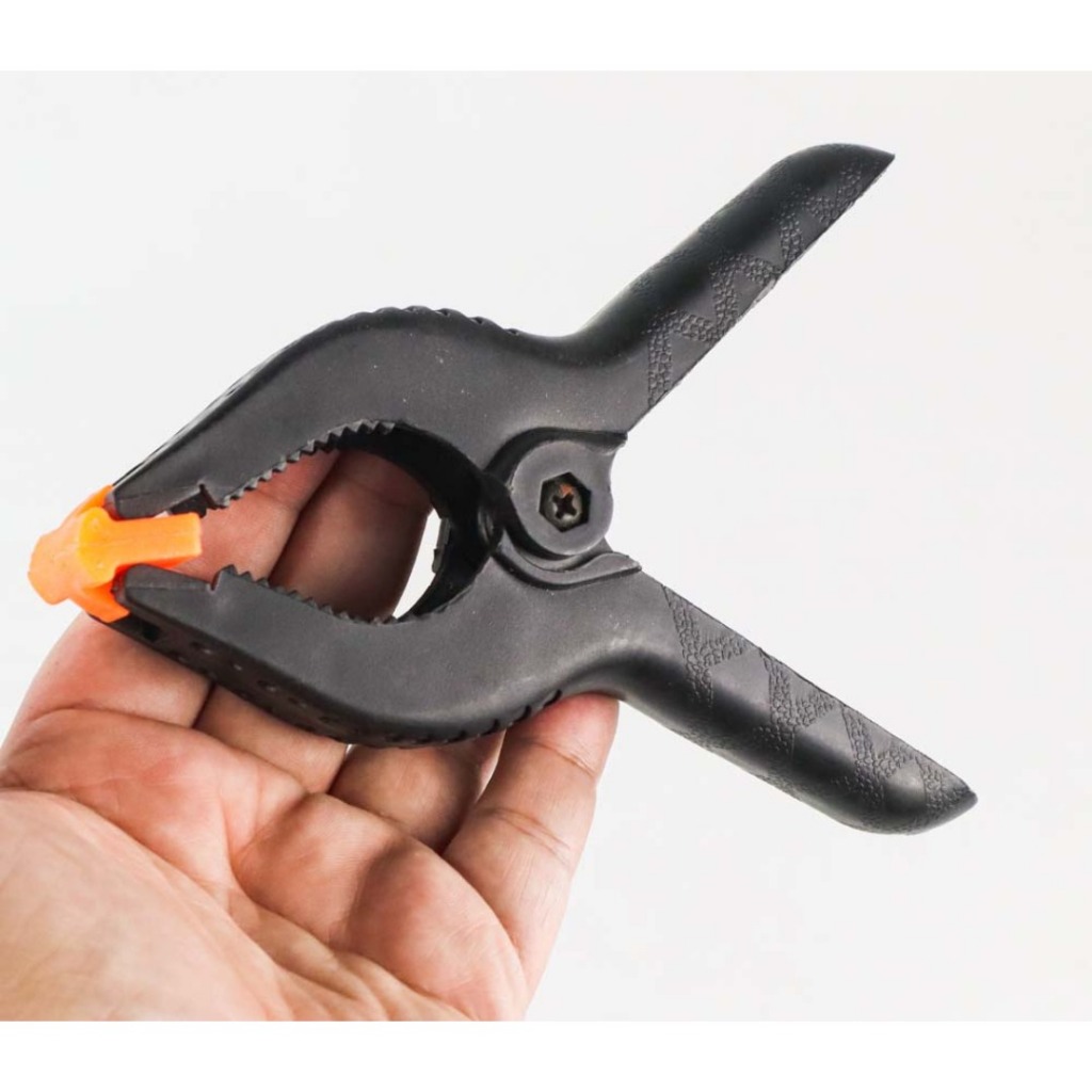 Jual ALAT ADJUSTABLE WOOD SPRING CLAMP KLEM PEGAS KLIP TANG NYLON ABS ...