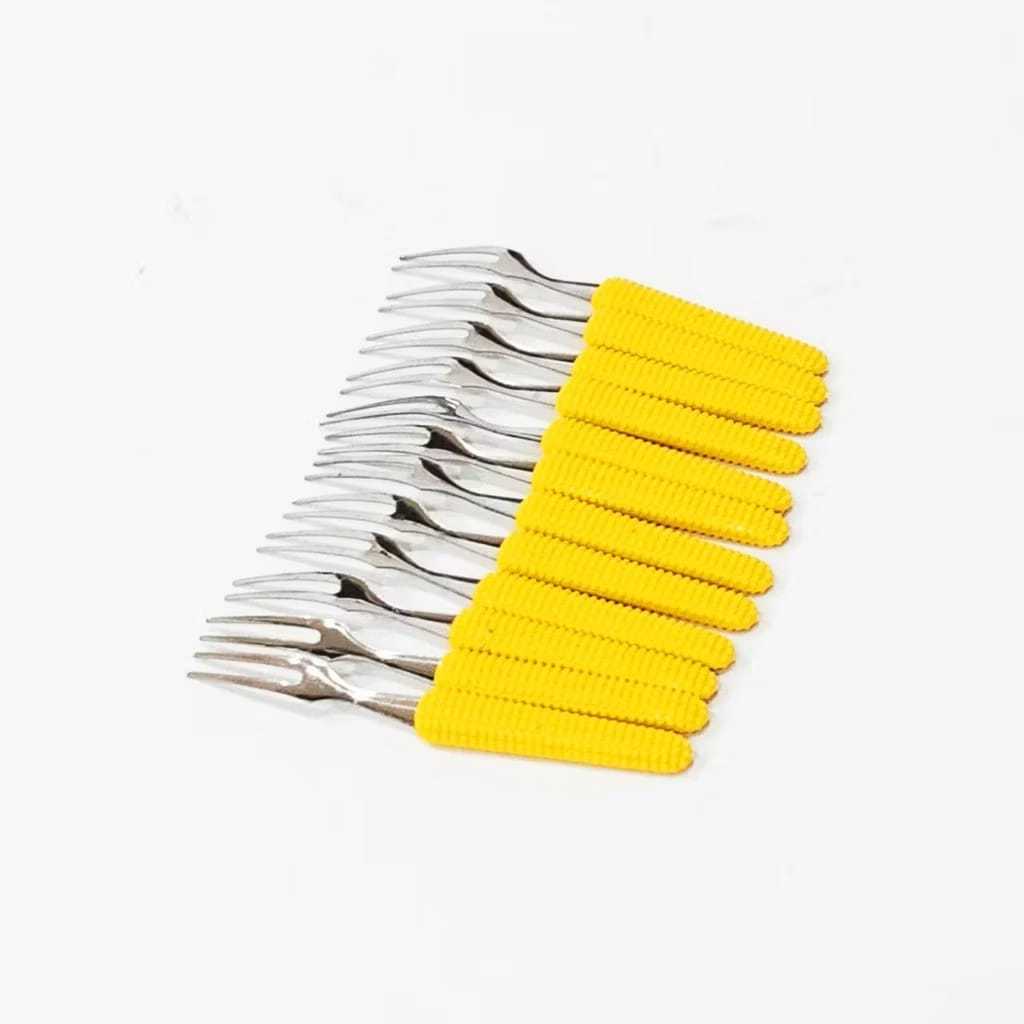 Jual GARFU KUE GARFU JAGUNG 1LUSIN KECIL GARFU MINI STAINLESS | Shopee ...