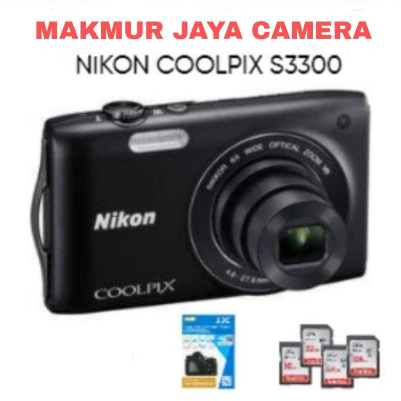 Jual NIKON COOLPIX S3300 DIGITAL CAMERA Shopee Indonesia