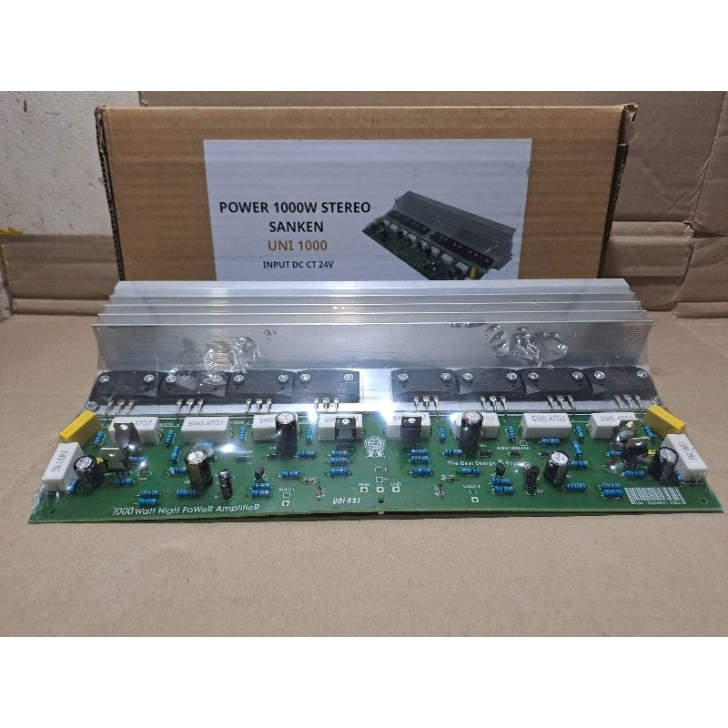 Jual Kit Power Amplifier OCL Stereo 2 x 500 Watt. | Shopee Indonesia