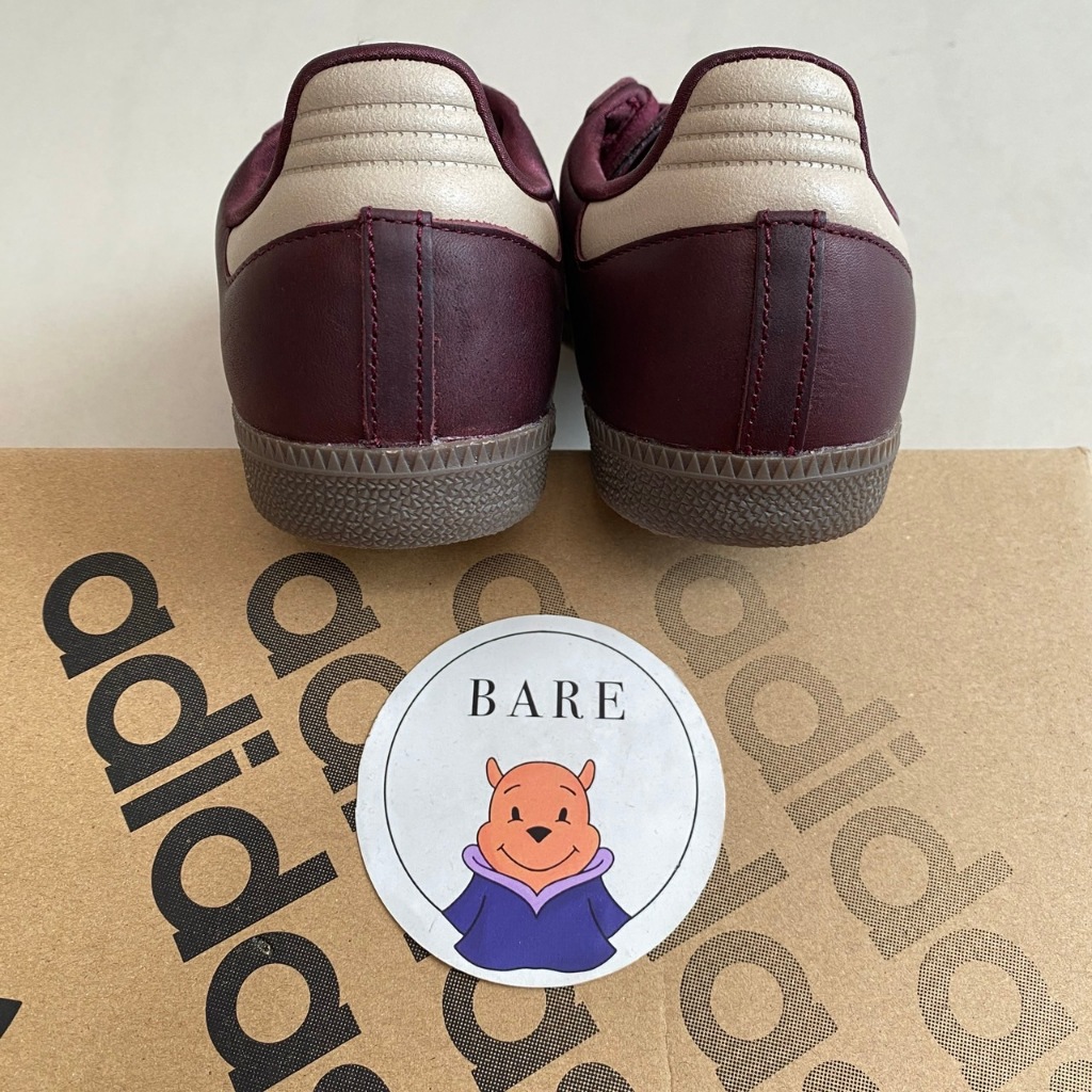 Jual Adidas Samba OG Maroon Crystal Sand Women (100% Original 