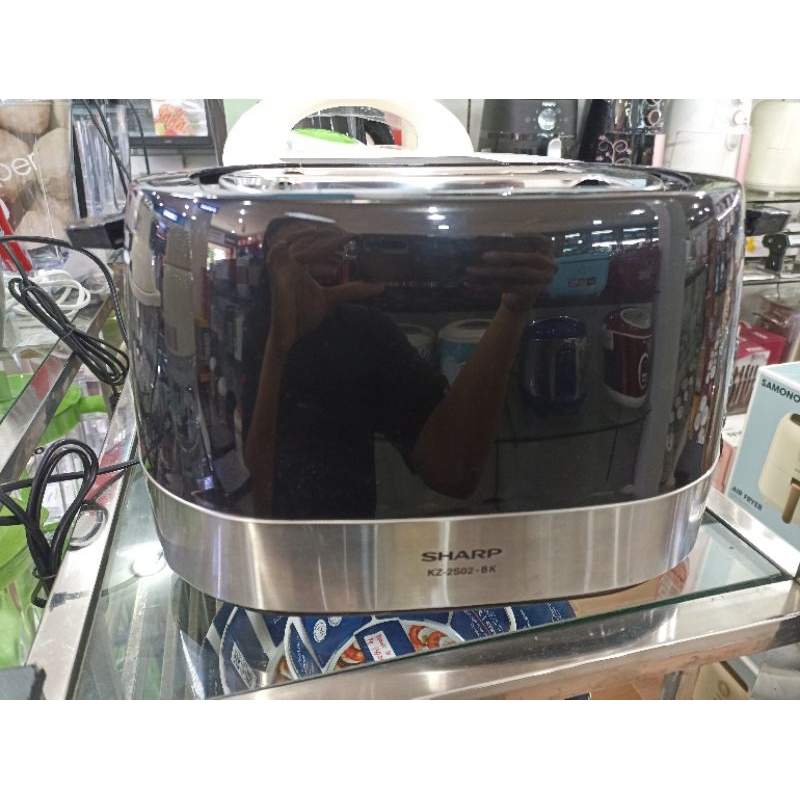 Jual Sharp Toaster KZ-2S02BK/Pemanggang Roti | Shopee Indonesia