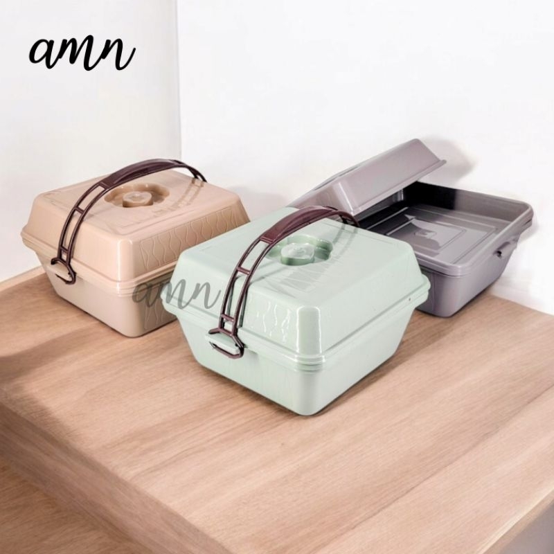 Jual Rantang Berkat Segi /Rantang Susun 2/Rantang Win Mono | Shopee ...