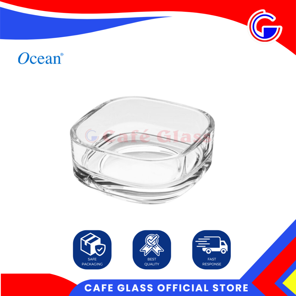Mangkok Verrine Ocean - 1P03720 Verrine Shallow Bowl 3 - Asbak Kaca Ocean
