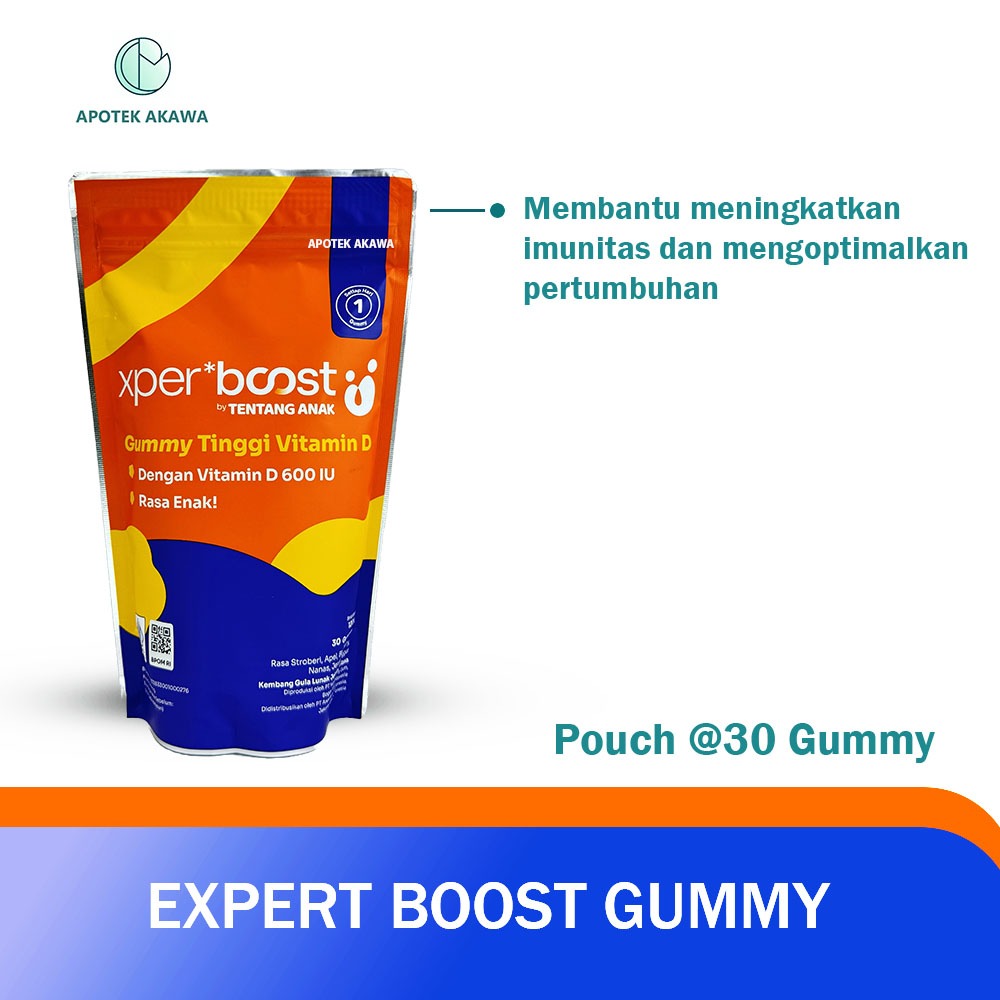 Jual Expert Boost - Gummy Vitamin D 600 IU Anak dan Dewasa | Paket 30 ...