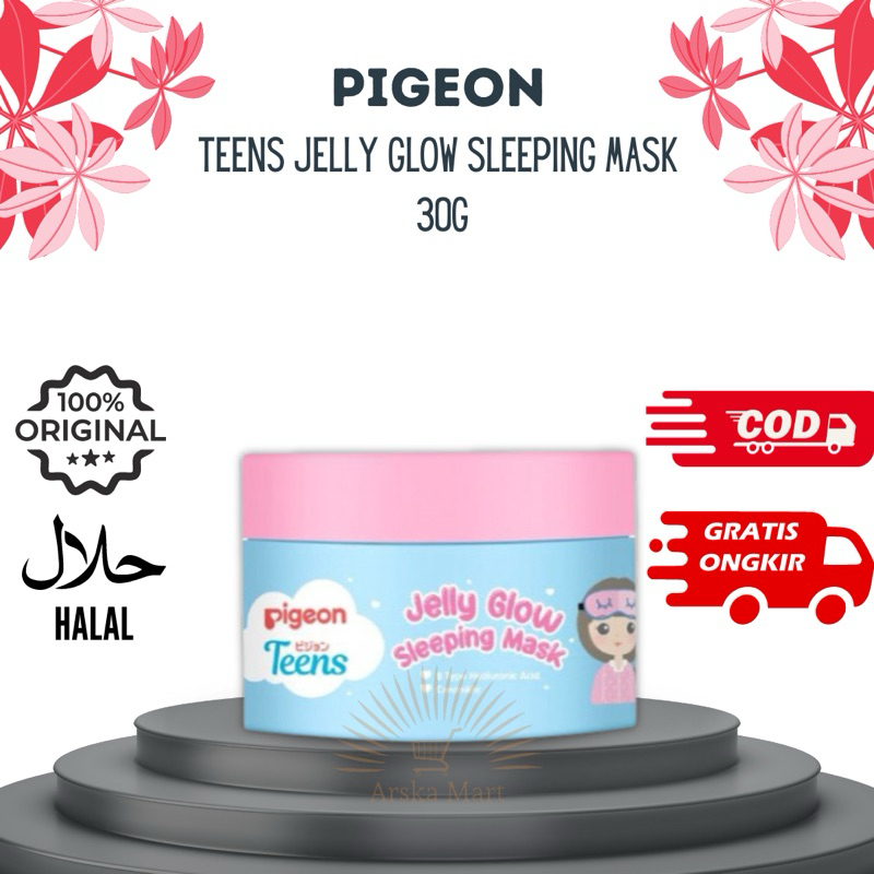 Jual PIGEON Teens Jelly Glow Sleeping Mask - 30g | Shopee Indonesia