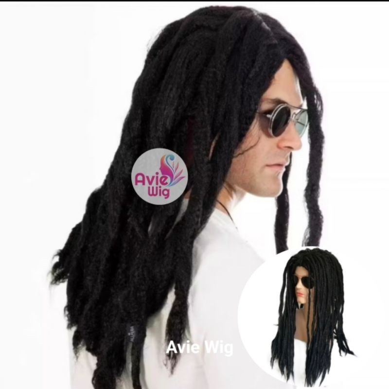 Jual WIG RAMBUT GIMBAL / RAMBUT PRIA MODEL REGGAE | Shopee Indonesia