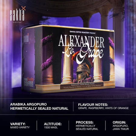 100 GR - Biji Kopi Arabika ALEXANDER LE GRAPE