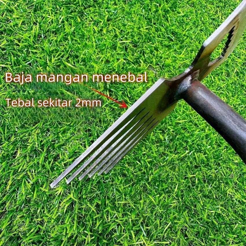 Jual Alat Pencabut Rumput Liar Stainless Garden Cangkul Kebun Alat ...