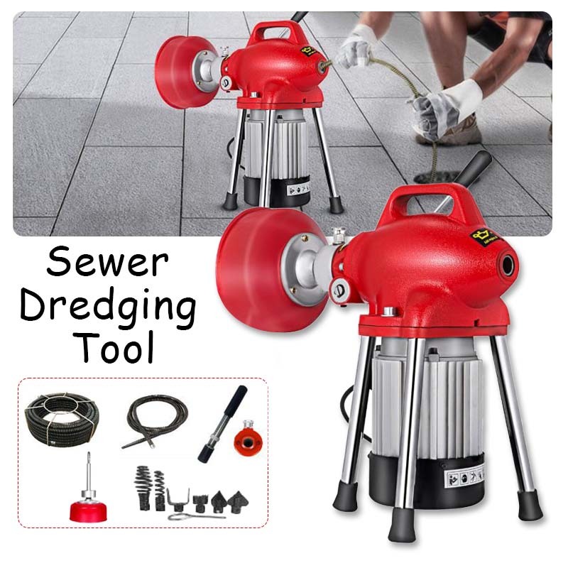 Jual 1 Set Mesin Drain Cleaner Universal Mesin Ridgid Drain Cleaner ...