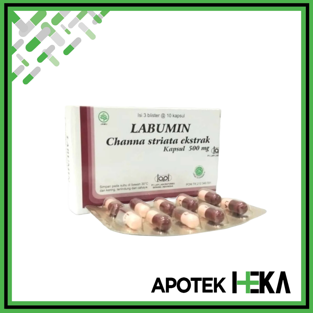 Jual Labumin Strip isi 10 Kapsul - Meningkatkan Daya Tahan Tubuh ...