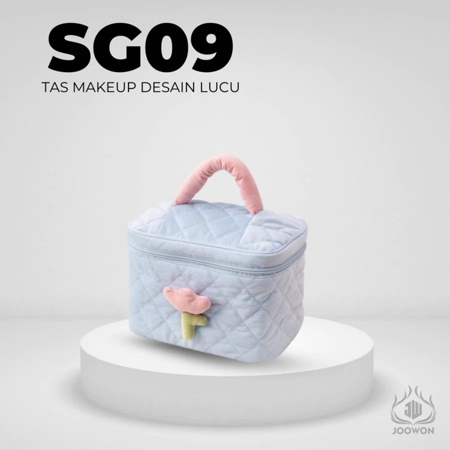 Pouch Cosmetic Bahan Corduroi