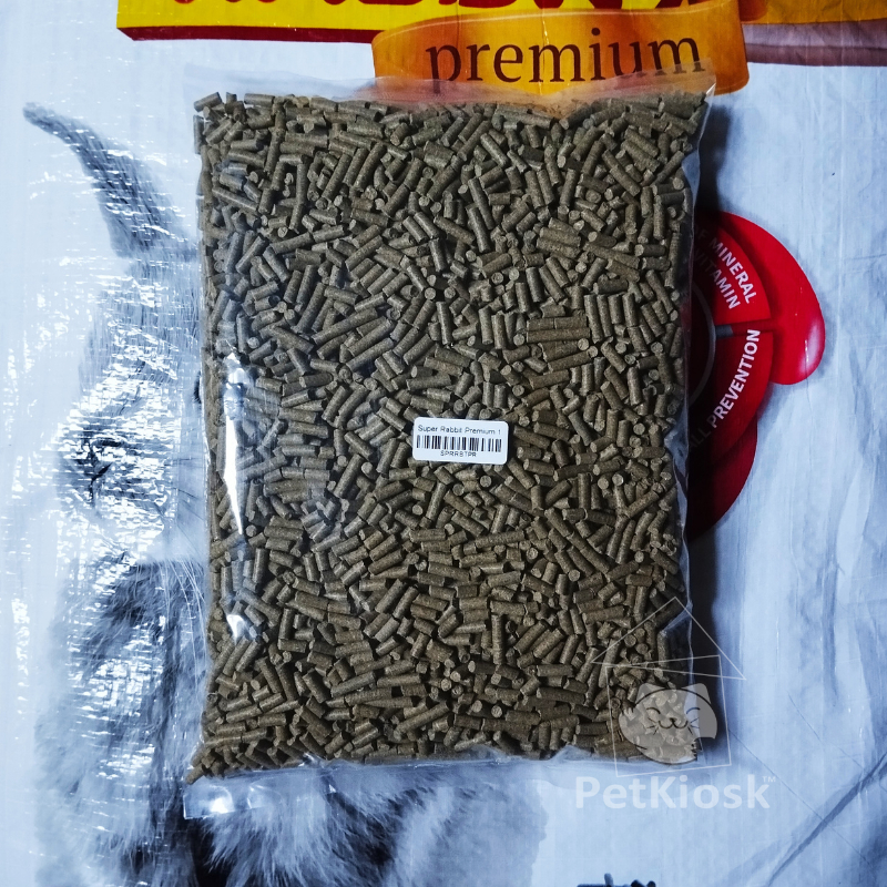 Jual Super Rabbit Premium 1 Kg All Stage / Makanan Pakan Pelet Kelinci ...