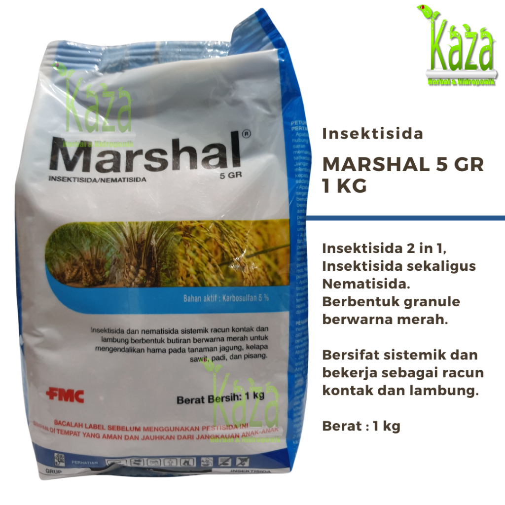Jual Pestisida Marshal 5GR 1 kg Insektisida Nematisida Karbosulfan ...