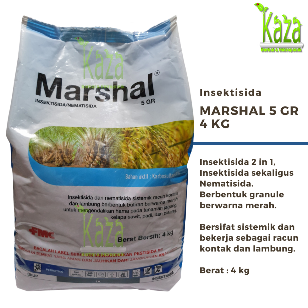 Jual Pestisida Marshal 5GR 4 kg Insektisida Nematisida Karbosulfan ...