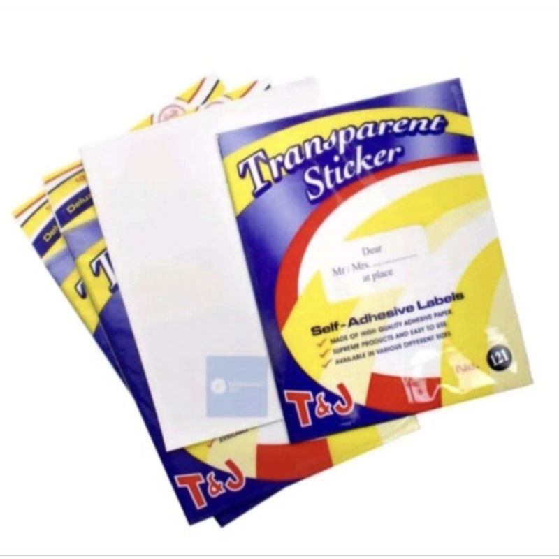 Jual Label Tranpran Tam&Jerry (1pad/5lembar) | Shopee Indonesia