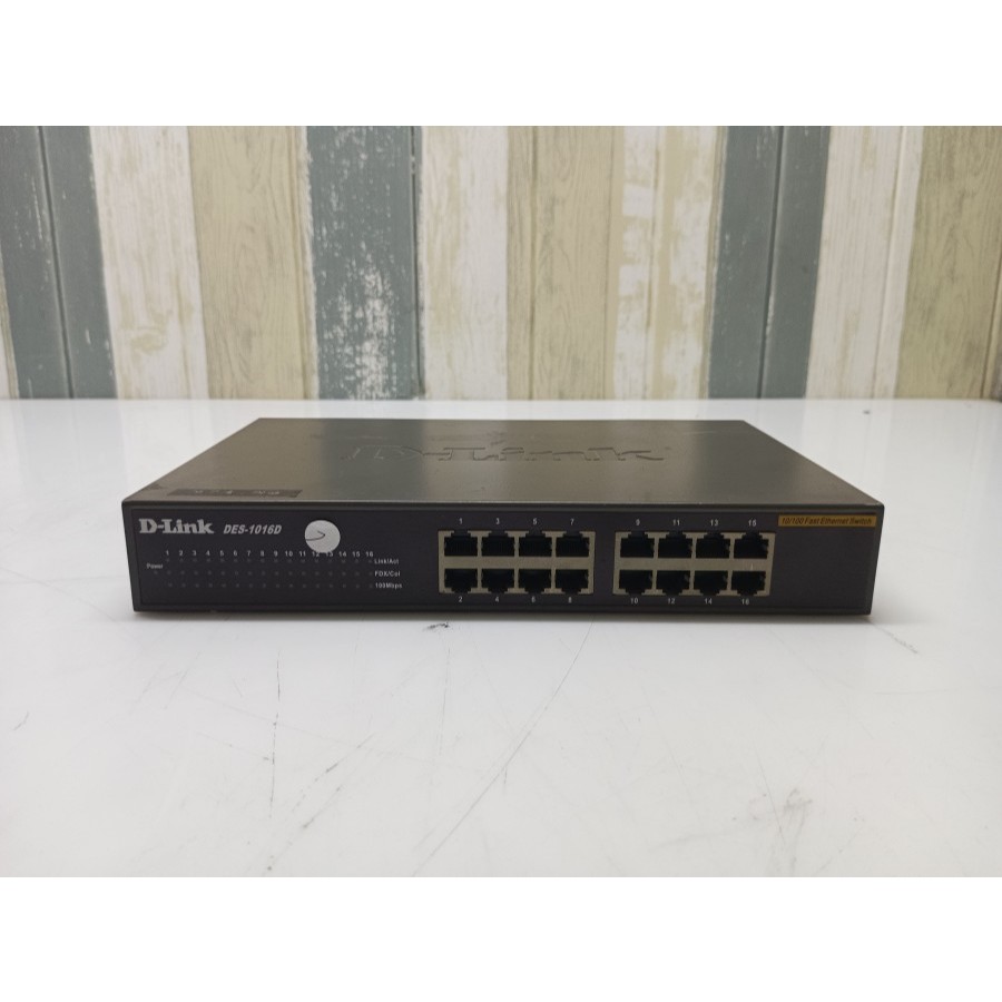 Jual Switch 10/100 Fast Ethernet D-Link DES-1016D | Shopee Indonesia
