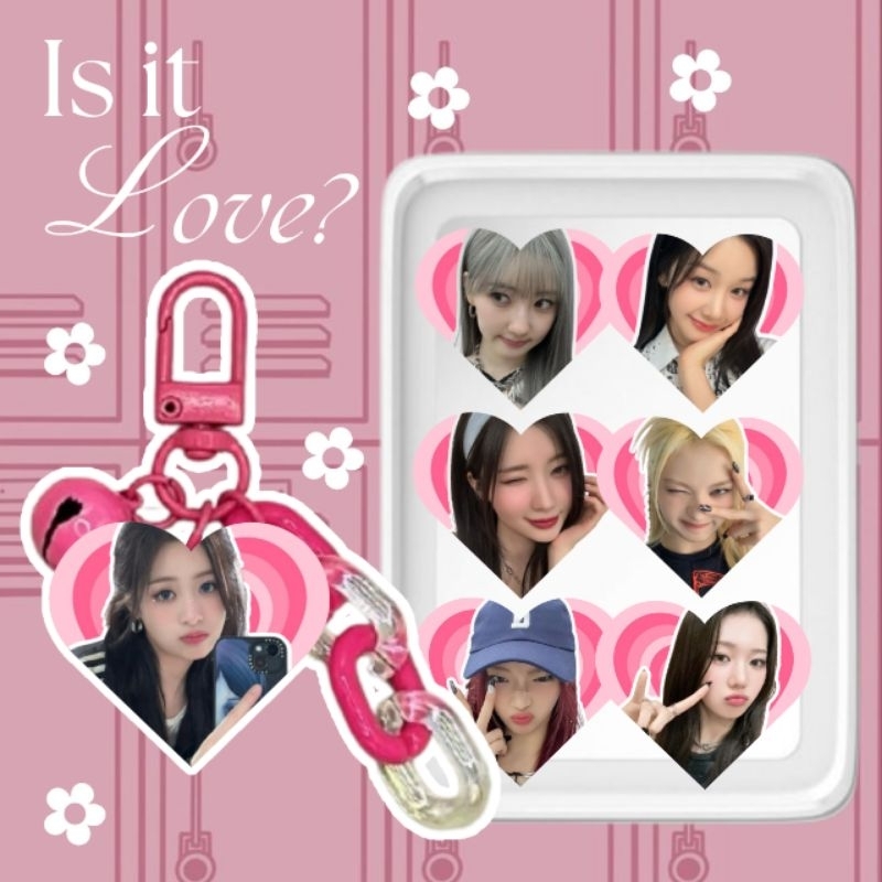 Jual [PRE-ORDER] IS IT LOVE? KEYCHAIN BABY MONSTER BAEMON BM KEYCHAIN ...