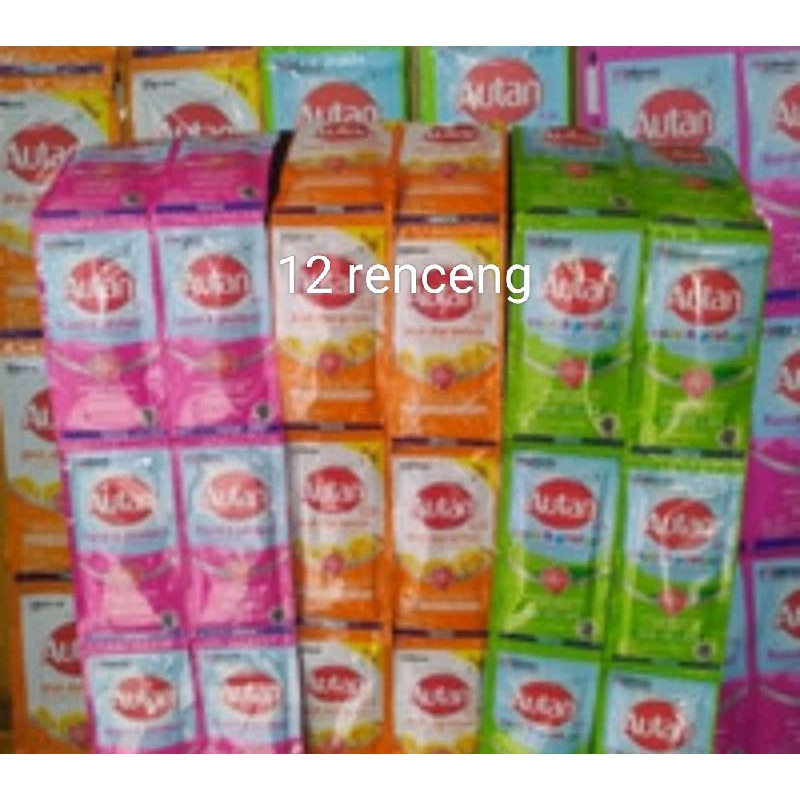 Jual AUTAN SACHET 1 pack -Autan Lotion Anti Nyamuk Autan Sachet 6ml 1 ...
