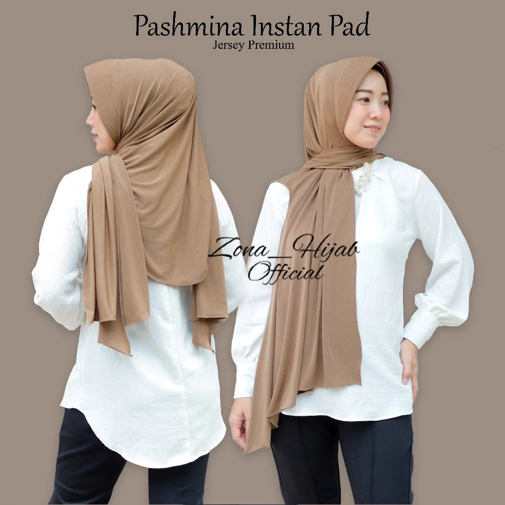 Pasmina Instan Jersey Premium Oval Adem Zona_Hijab