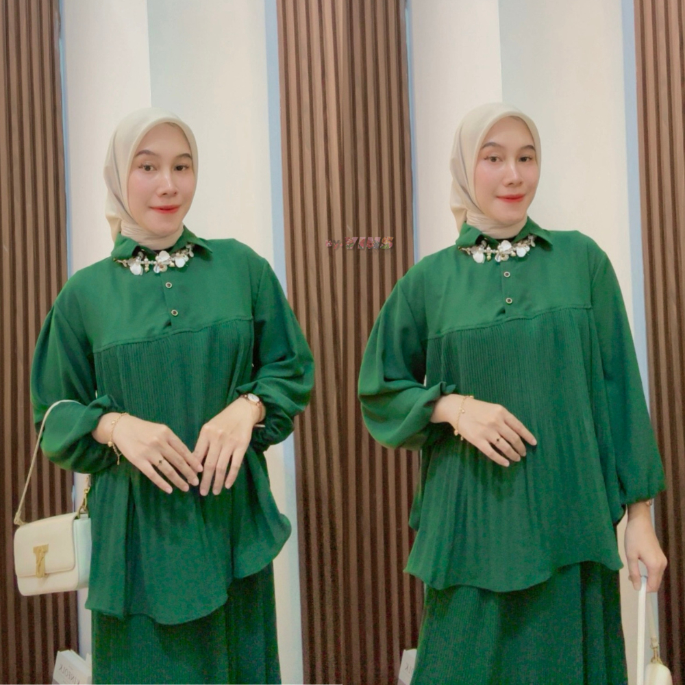 Jual Clodia Set Rok - SETELAN ROK WANITA KEKINIAN ONE SET ROK KOREAN ...