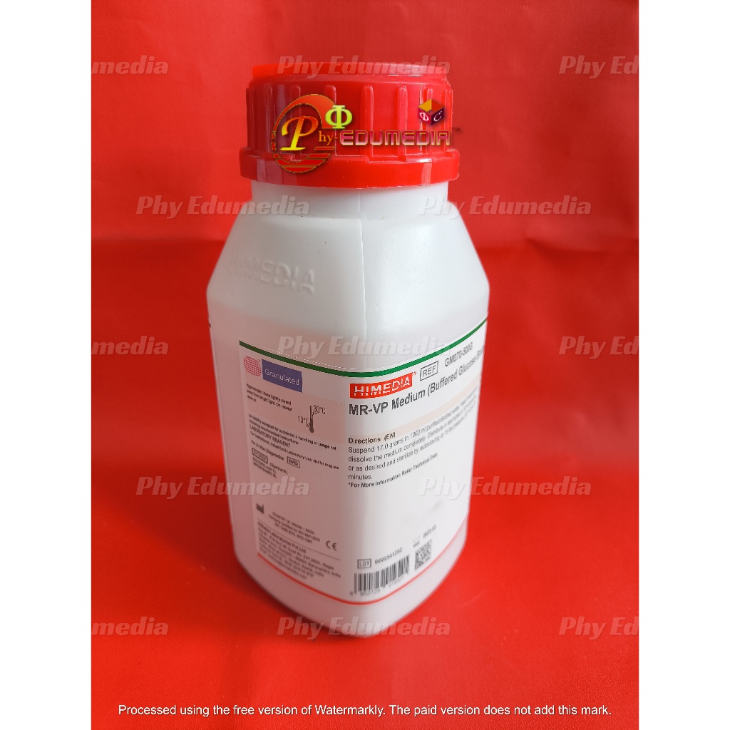 Jual MRVP Medium / MR-VP Medium (Buffered Glucose Broth) Himedia Per ...