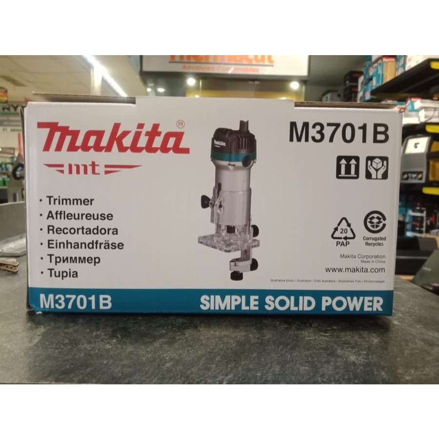 Jual Mesin Router/Trimmer/Trimer Makita Kayu/Acrylic/ACP M3701B Garansi ...