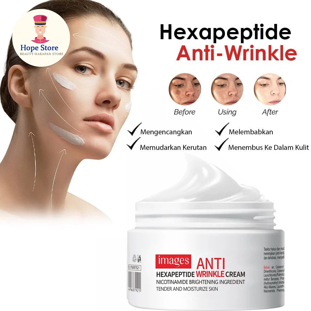 Images Krim Wajah Anti Kerut Memudarkan Garis Halus 70g | AutoStock