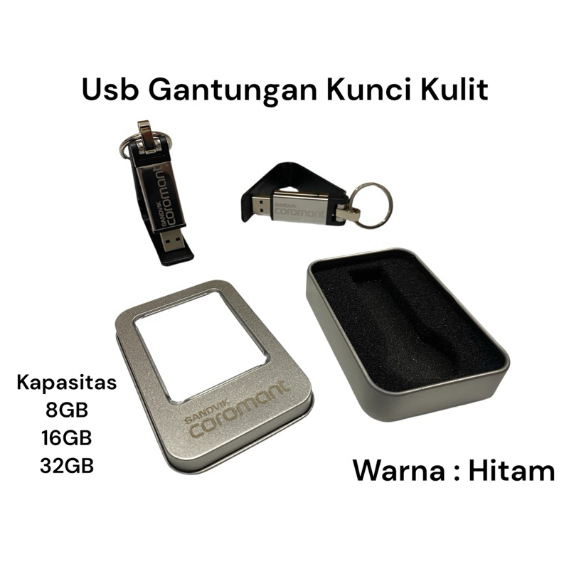 Jual Free Custom Nama Atau Logo Perusahaan Usb Flashdisk Kulit Warna ...