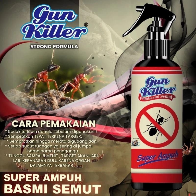 Jual spray racun semut gun killer ampuh 250ml dan 100ml | Shopee Indonesia