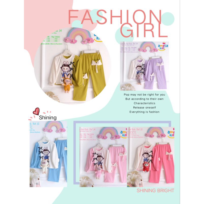 Jual labubu set kids amelia | Shopee Indonesia