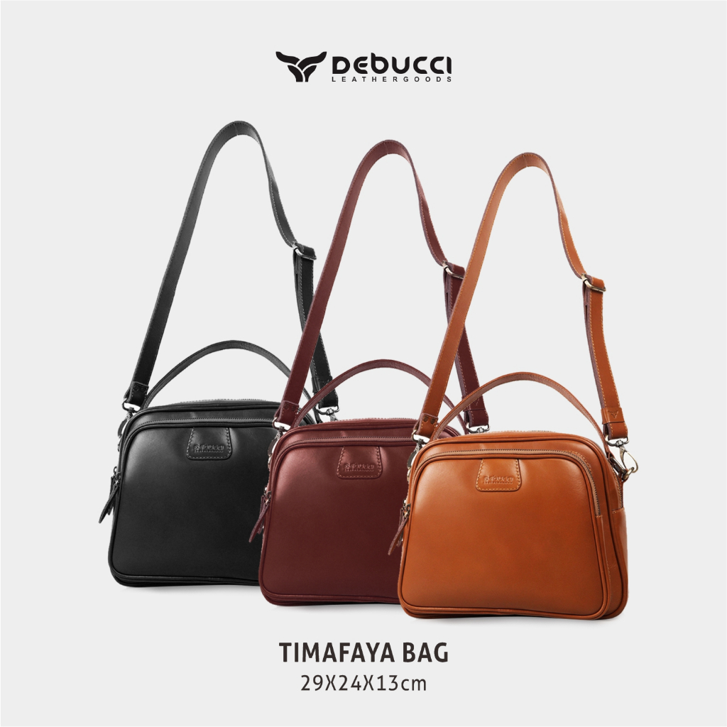 Jual Debucci Leather goods - Timafaya bag/Tas cewek kulit asli/Tas ...