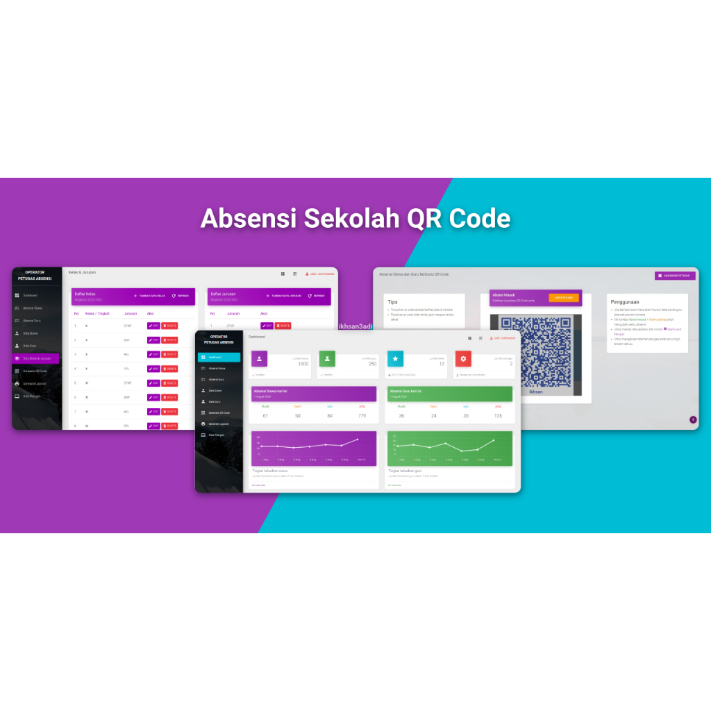 Jual Absensi Sekolah Menggunakan QR Code | Shopee Indonesia