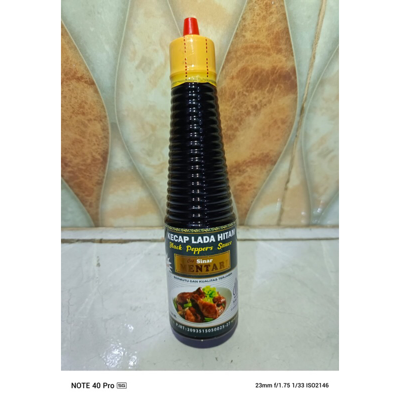 Jual Kecap lada hitam cap sinar mentari ( halal ) | Shopee Indonesia