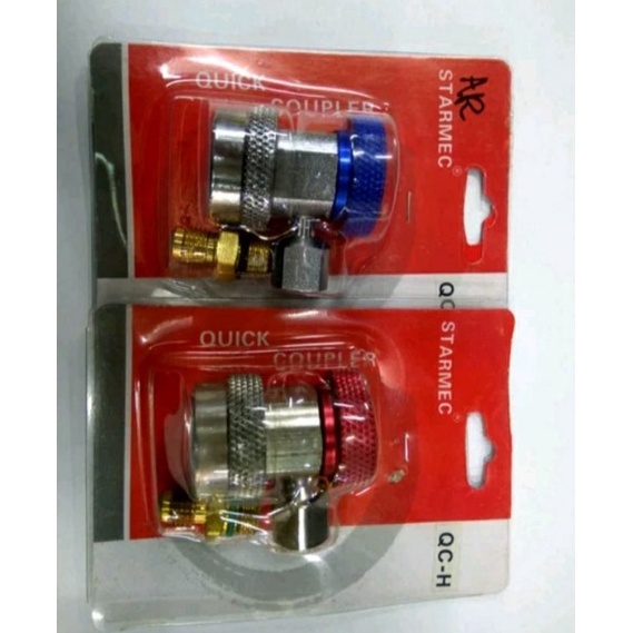 Jual Pabrik Resmi Quick coupler Qc high dan low alat conector isi freon ...