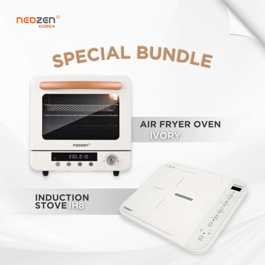 Neozen Spesial Bundle - Air Fryer Oven & Kompor Induksi IH8