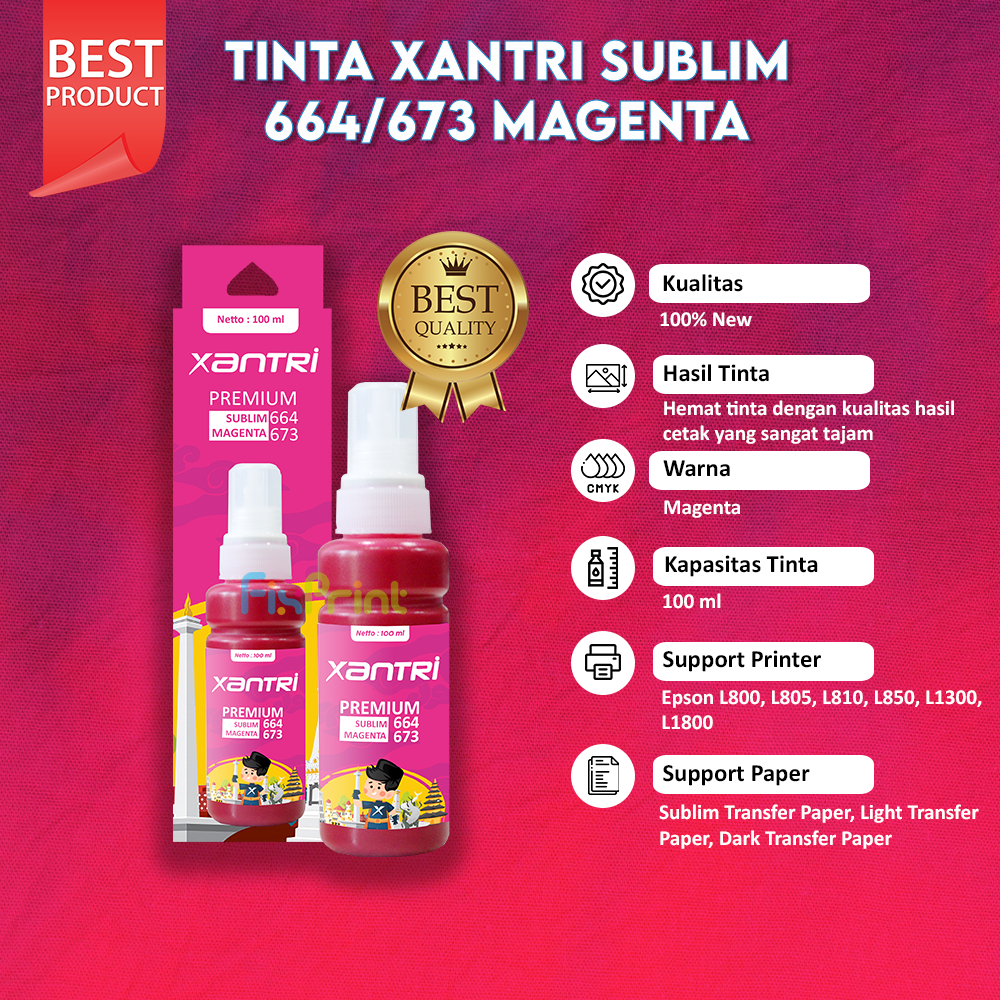 Jual Tinta Sublim Printer Epson 003 Sublimation Ink Sublime L1110 L3110 ...