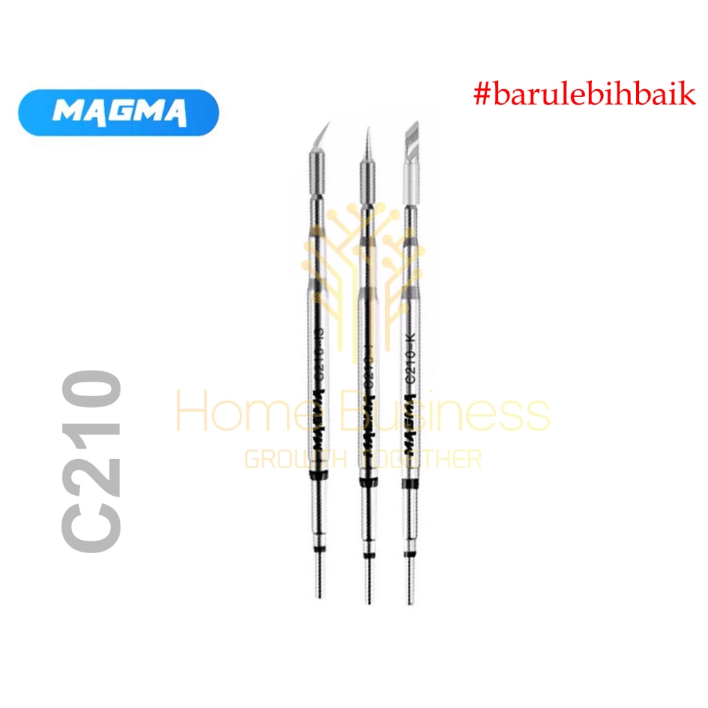 Jual MAGMA Mata Solder Pisau Runcing Bengkok C210 K C210 IS C210 I ...