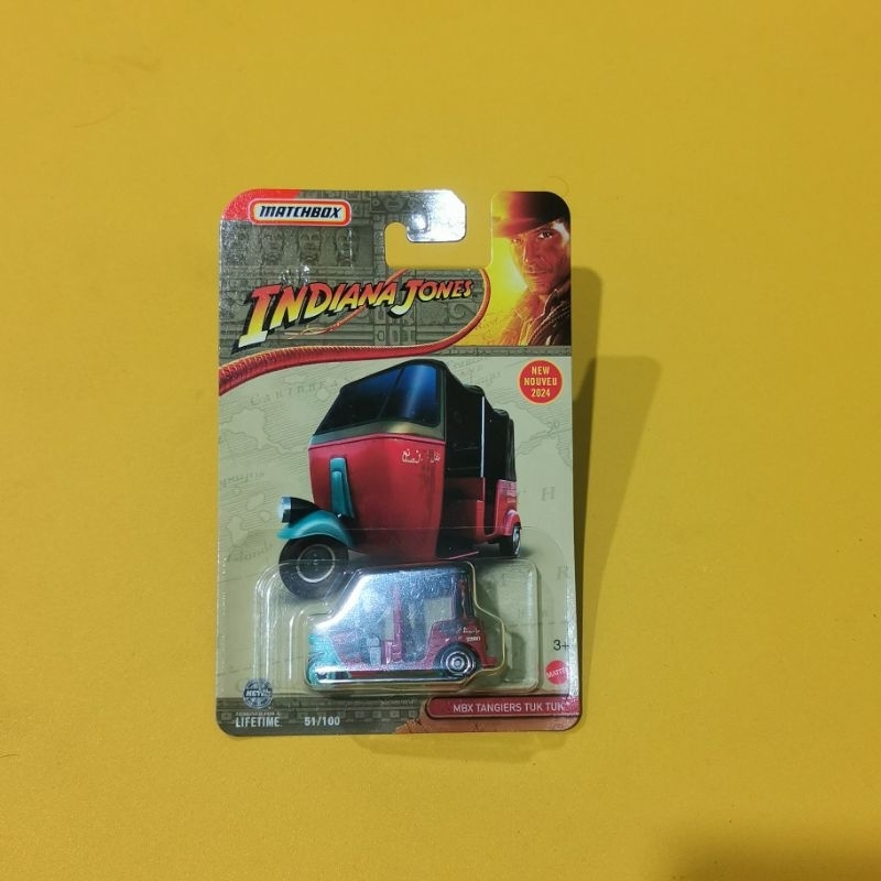 Matchbox Indiana Jones Tangiers Tuk Tuk, 2024 – Die-Cast Modellauto Im Maßstab 1:64