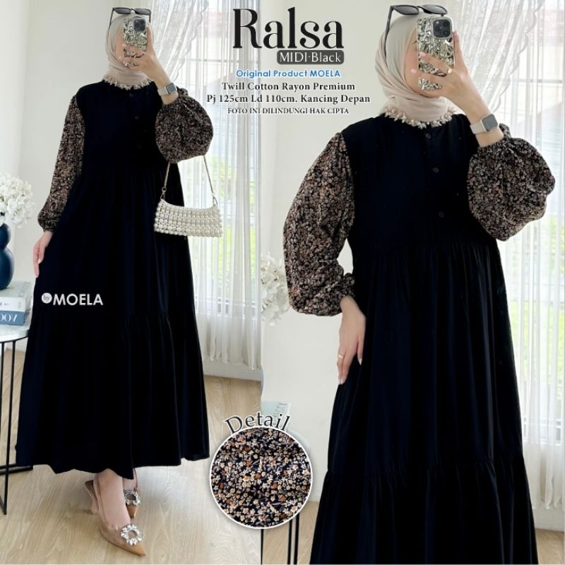 Jual Ralsa Midi • Original Moela • | Shopee Indonesia