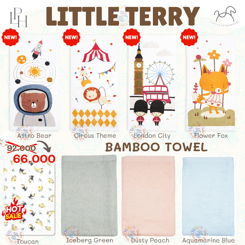 Handuk Bayi Little Palmerhaus