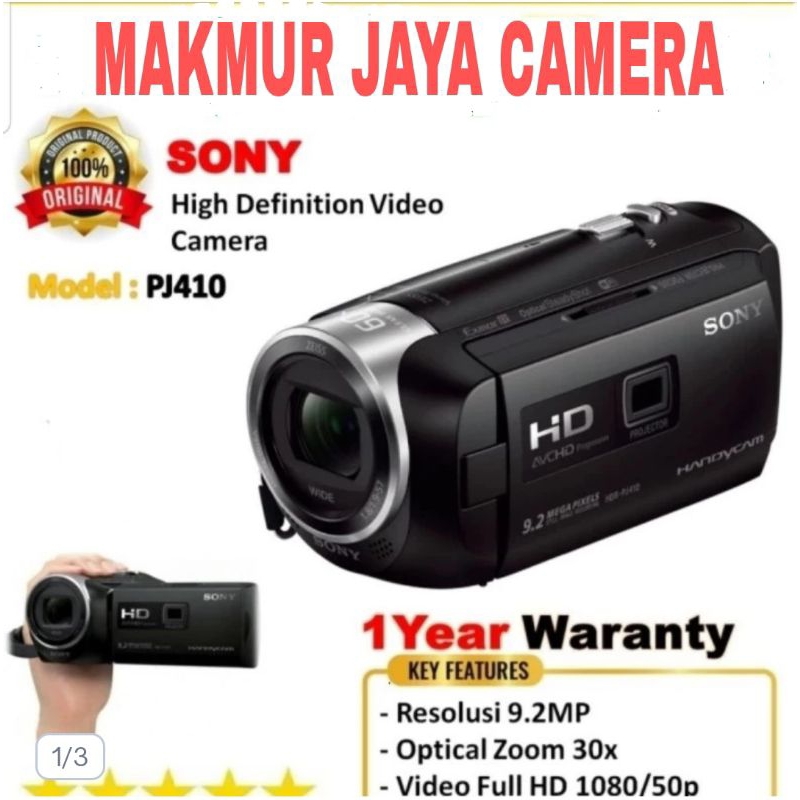 Sony HDR-PJ410 au meilleur prix sur