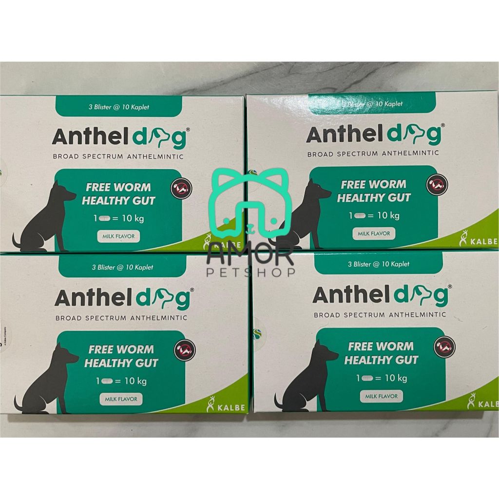 Jual Anthel Dog HARGA 1 TABLET KEMASAN BLISTER ORIGINAL | Shopee Indonesia