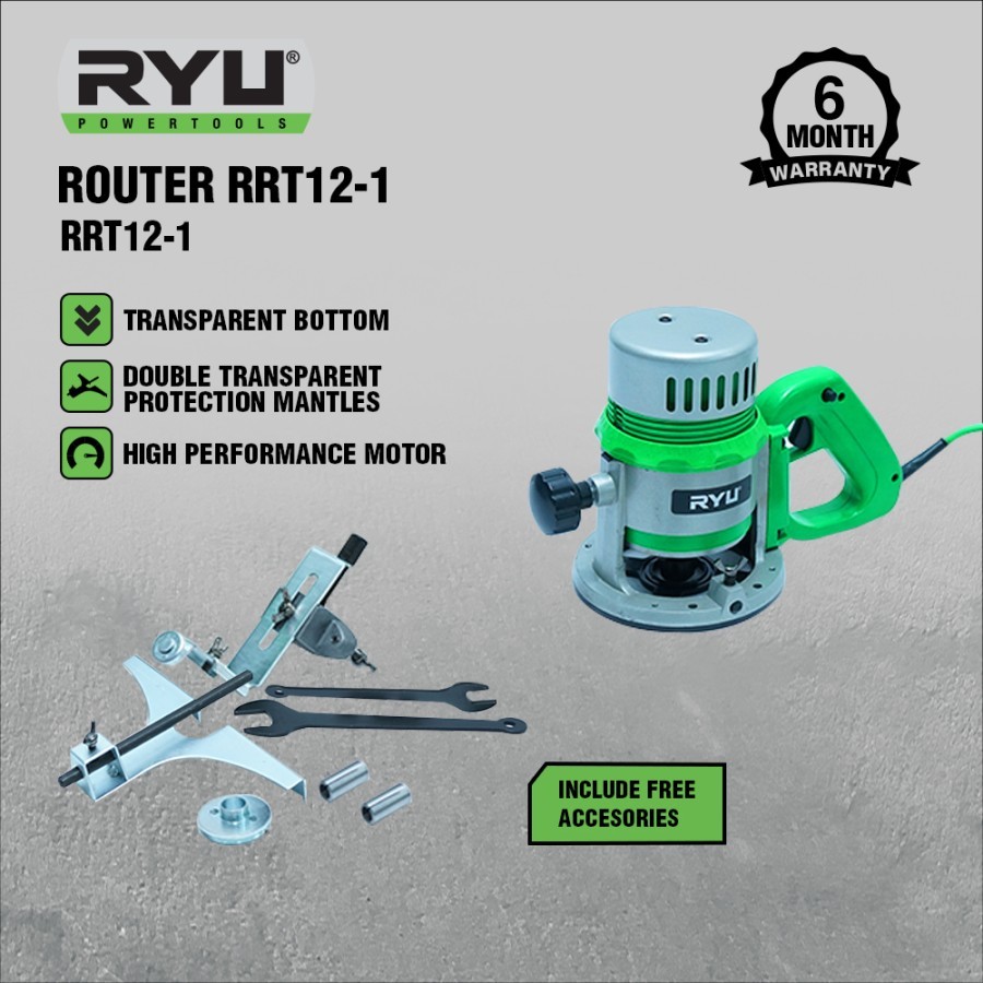 Jual RYU - Mesin Profi Kayu Besar Router RRT12-1 /Mesin Router / Mesin ...