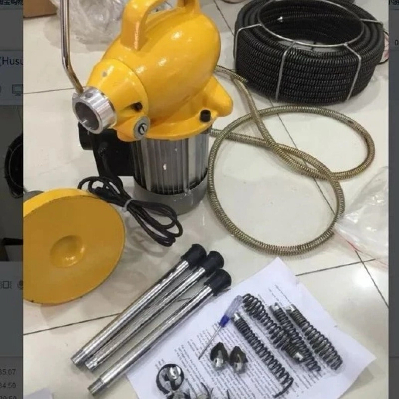 Jual Solusi Saluran Mampet Mesin Ridgid Drain Cleaner Pelancar Pipa ...