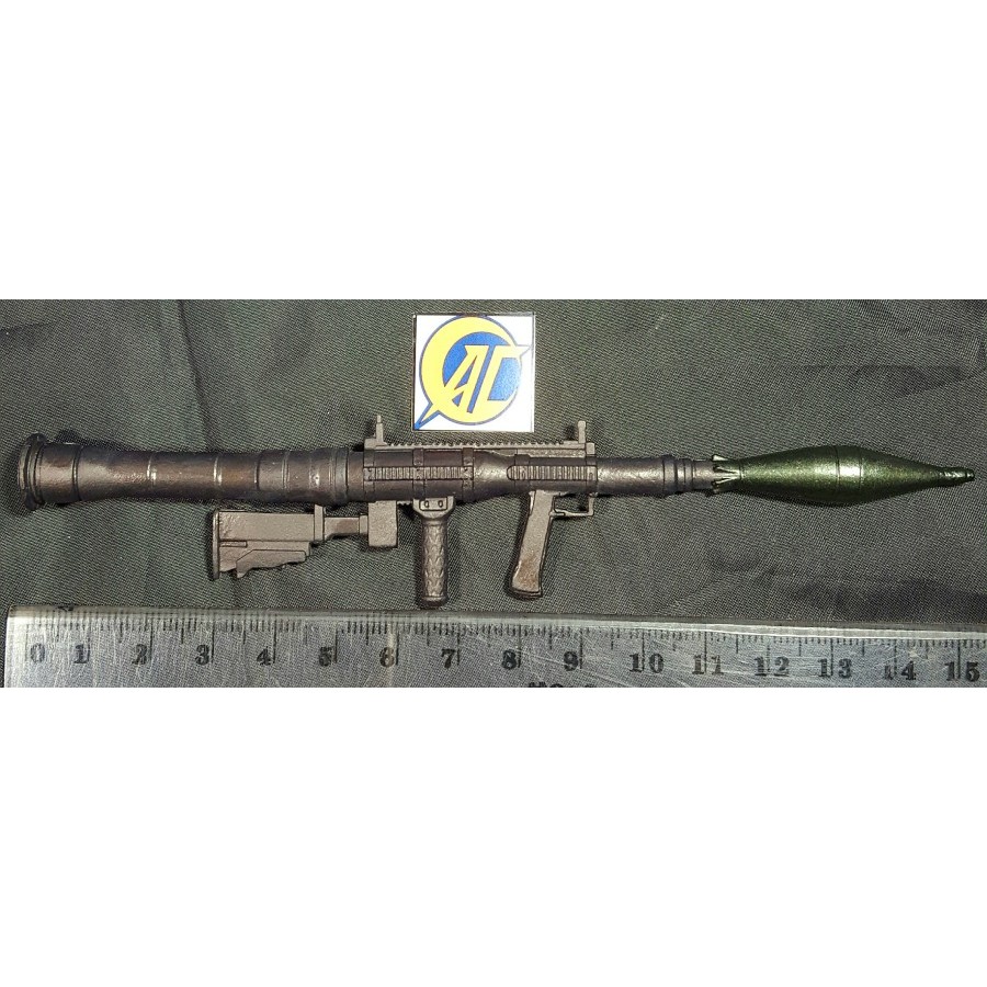 Jual Kitbash 1/12 McFarlane Weapon RPG Rocket Launcher Marvel Legends ...